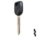 Uncut Transponder Key w/ Strattec Logo | Mitsubishi | MIT12PT Automotive Key Strattec