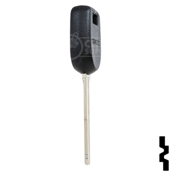 Uncut Transponder Key w/ Strattec Logo | Mitsubishi | MIT12PT Automotive Key Strattec