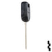 Uncut Transponder Key w/ Strattec Logo | Mitsubishi | MIT12PT Automotive Key Strattec
