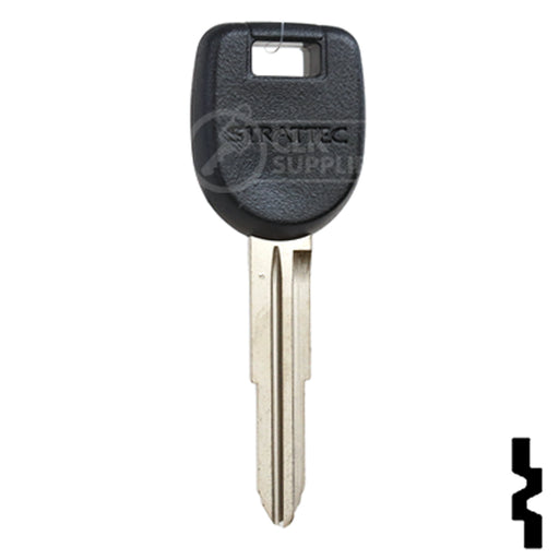 Uncut Transponder Key w/ Strattec Logo | Mitsubishi | MIT12PT Automotive Key Strattec