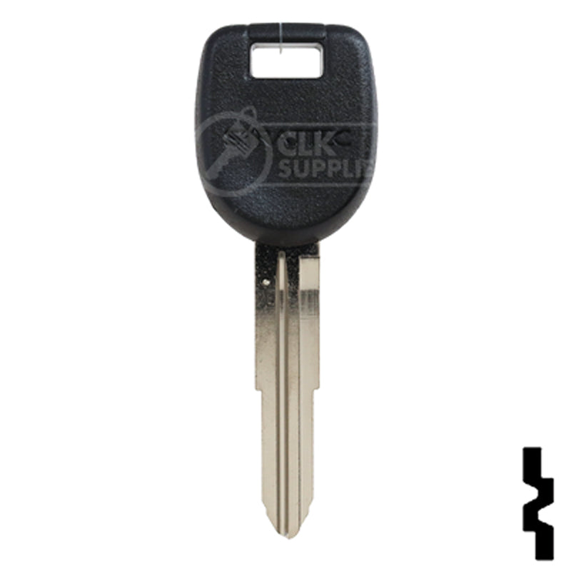 Uncut Transponder Key w/ Strattec Logo | Mitsubishi | MIT12PT Automotive Key Strattec