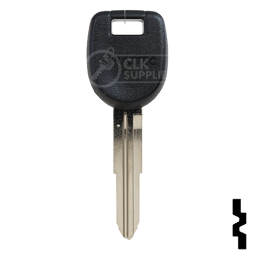 Uncut Transponder Key w/ Strattec Logo | Mitsubishi | MIT12PT Automotive Key Strattec