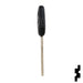Uncut V-Chip Transponder Key | Acura | HD111PT Automotive Key Ilco
