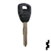 Uncut V-Chip Transponder Key | Acura | HD111PT Automotive Key Ilco