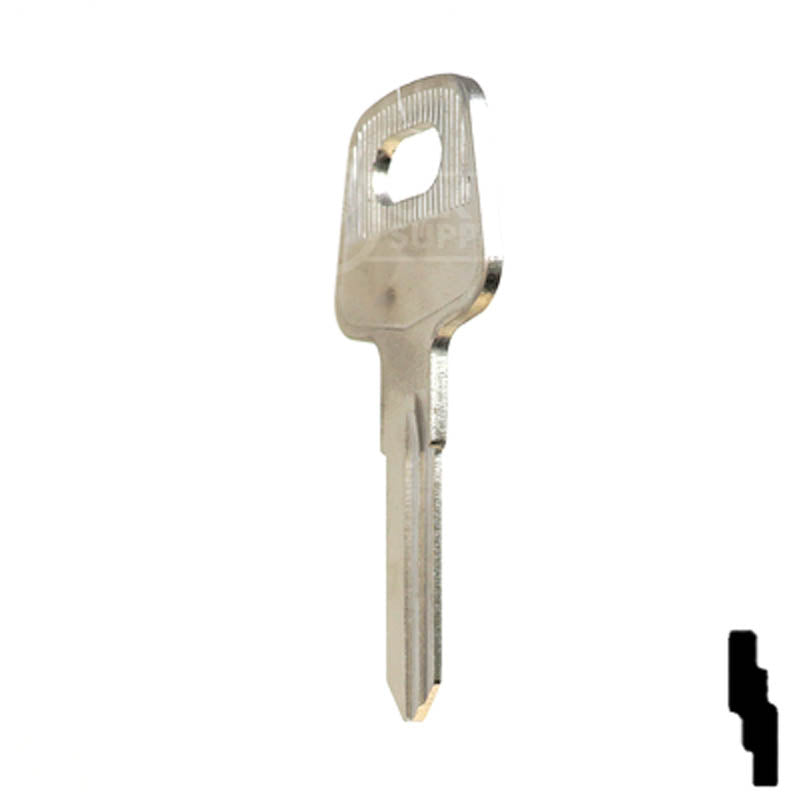 V35, X139 Audi Key Automotive Key Ilco