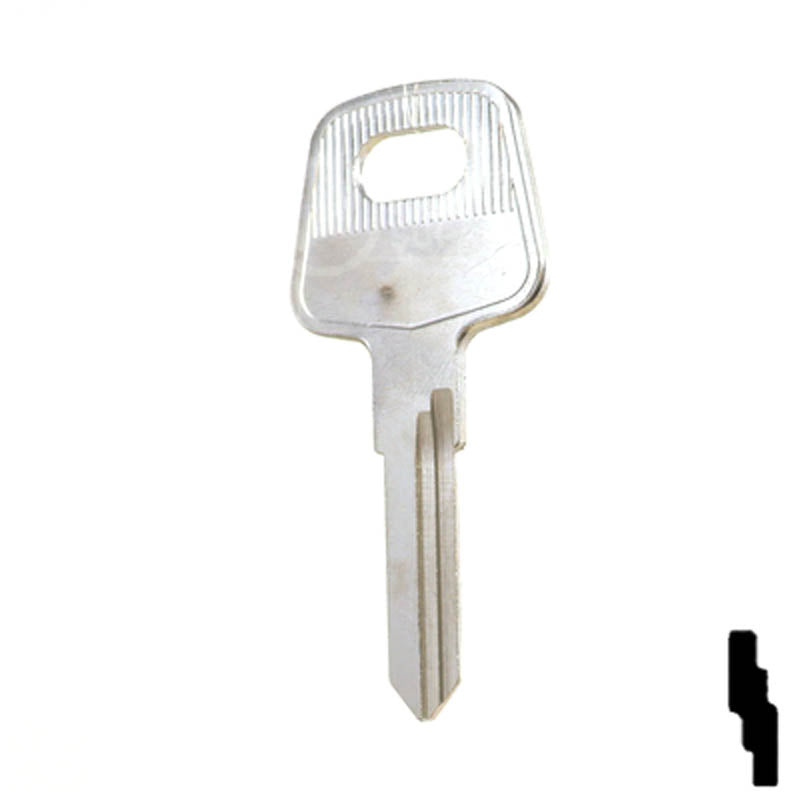 V35, X139 Audi Key Automotive Key Ilco