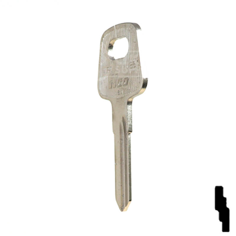 V35, X139 Audi Key Automotive Key Ilco