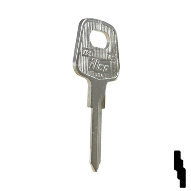 V35, X139 Audi Key Automotive Key Ilco