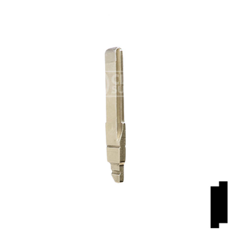 VW, Audi HU66 Remote Repair Blade Automotive Key JMA USA