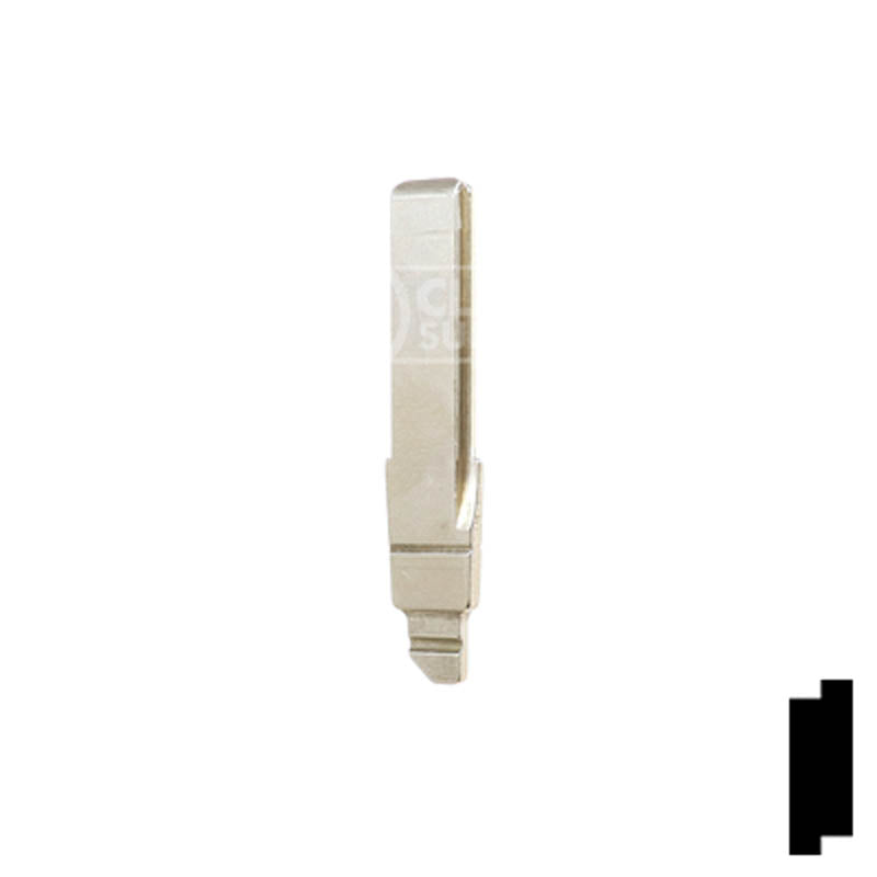 VW, Audi HU66 Remote Repair Blade Automotive Key JMA USA
