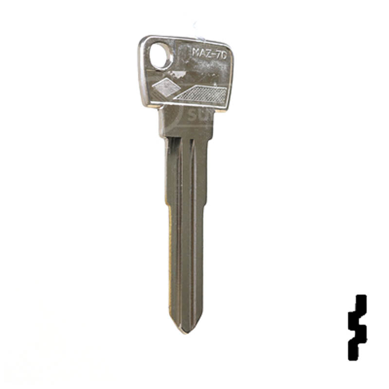 X201 ( MZ19 ) Mazda Key Automotive Key JMA USA
