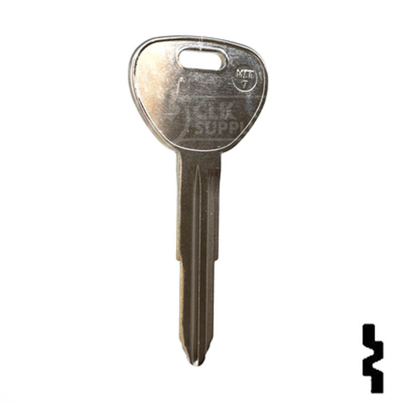 X245 ( MIT4 ) Mitsubishi Key Automotive Key Ilco