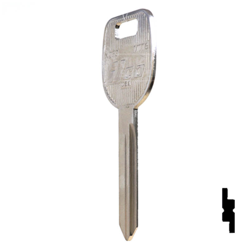 X263 ( MIT6 ) Mitsubishi Key Automotive Key Ilco
