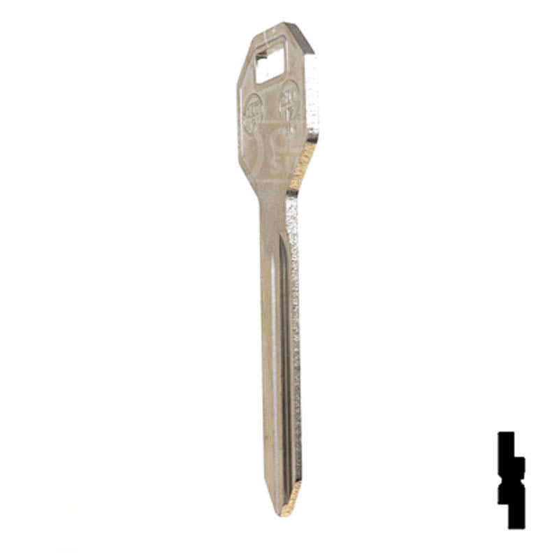 X264 ( MIT7 ) Mitsubishi Key Automotive Key Ilco