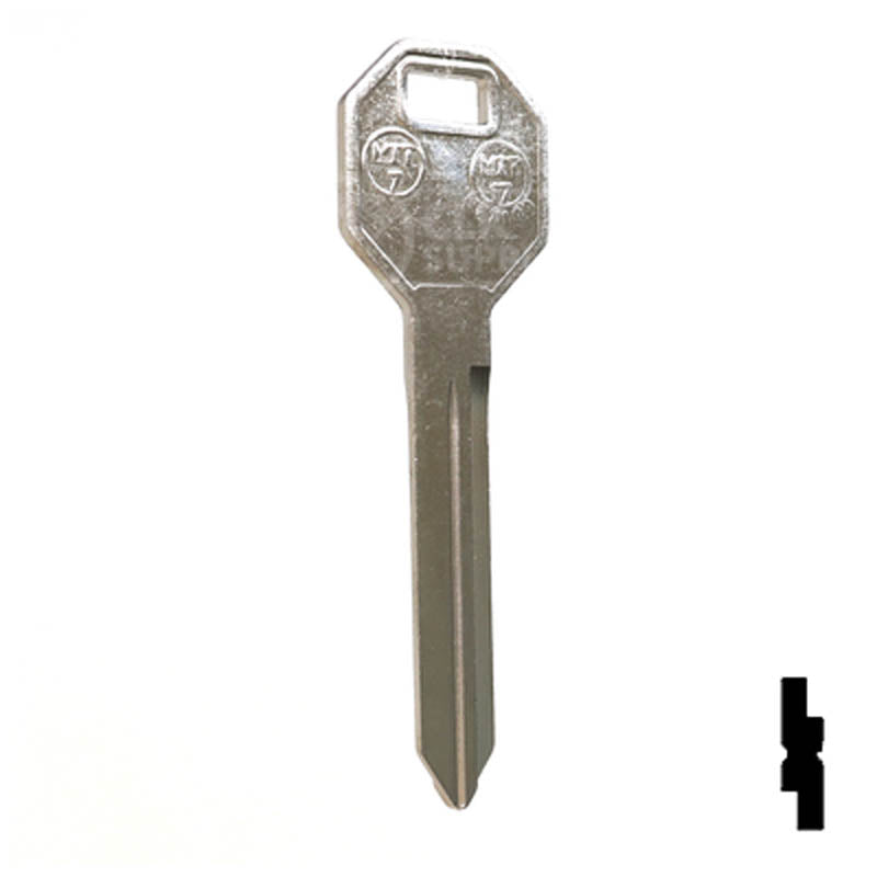 X264 ( MIT7 ) Mitsubishi Key Automotive Key Ilco