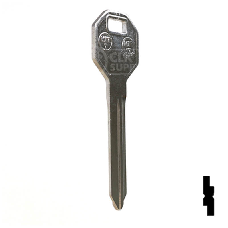X264 ( MIT7 ) Mitsubishi Key Automotive Key Ilco