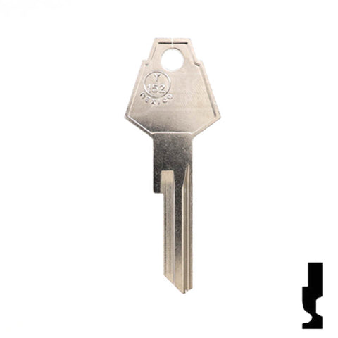 Y152, P1770U Chrysler Key Automotive Key JMA USA