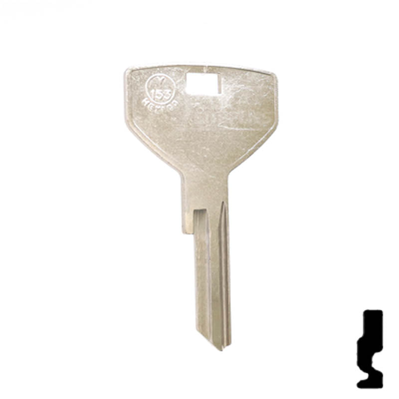 Y153, P1786 Chrysler Key Automotive Key JMA USA