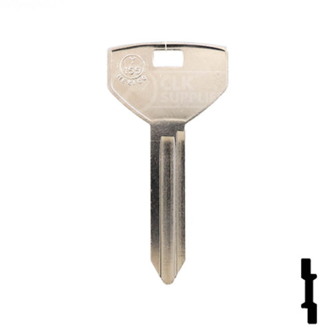 Y155, P1793 Chrysler Key Automotive Key JMA USA