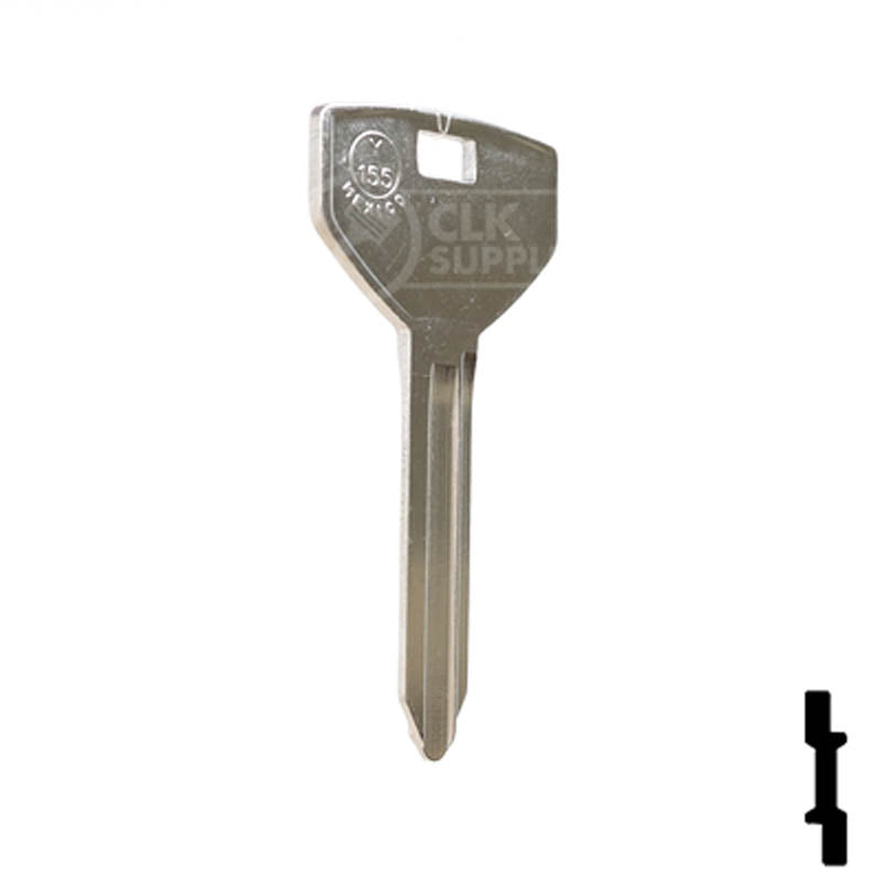 Y155, P1793 Chrysler Key Automotive Key JMA USA