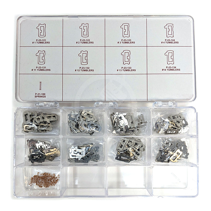 ASP GM High Security Lock and Wafer Kit (5 locks, 1 kit) Automotive Pinning Kit ASP