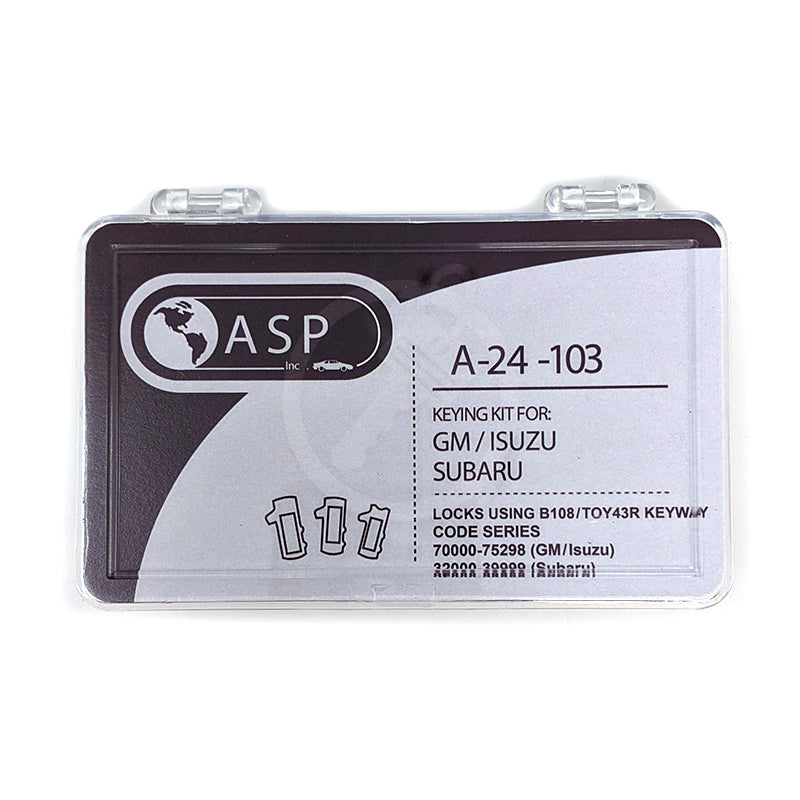 Chevrolet & Subaru Pinning Pinning Kit (A-24-103) Automotive Pinning Kit ASP