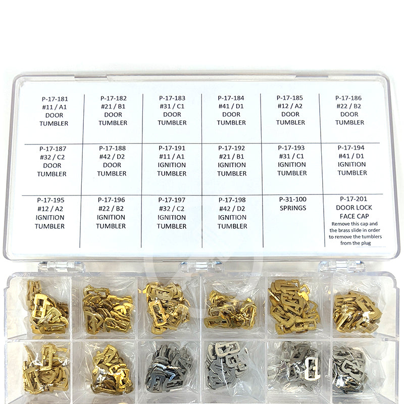Fiat & RAM High Security Keying Kit (A-17-117) Automotive Pinning Kit ASP
