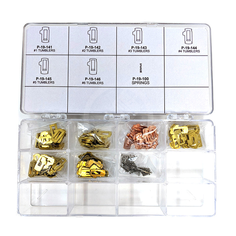 Honda HD106 keying kit (A-19-104) Automotive Pinning Kit ASP