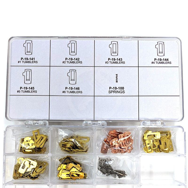 Honda HD106 keying kit (A-19-104) Automotive Pinning Kit ASP
