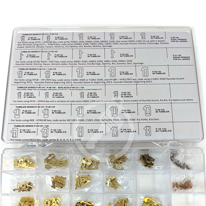 Hyundai & Kia High Security & Regular Pinning Kit (A-36-103) Automotive Pinning Kit ASP