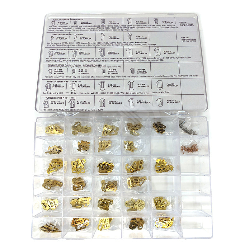 Hyundai & Kia High Security & Regular Pinning Kit (A-36-103) Automotive Pinning Kit ASP