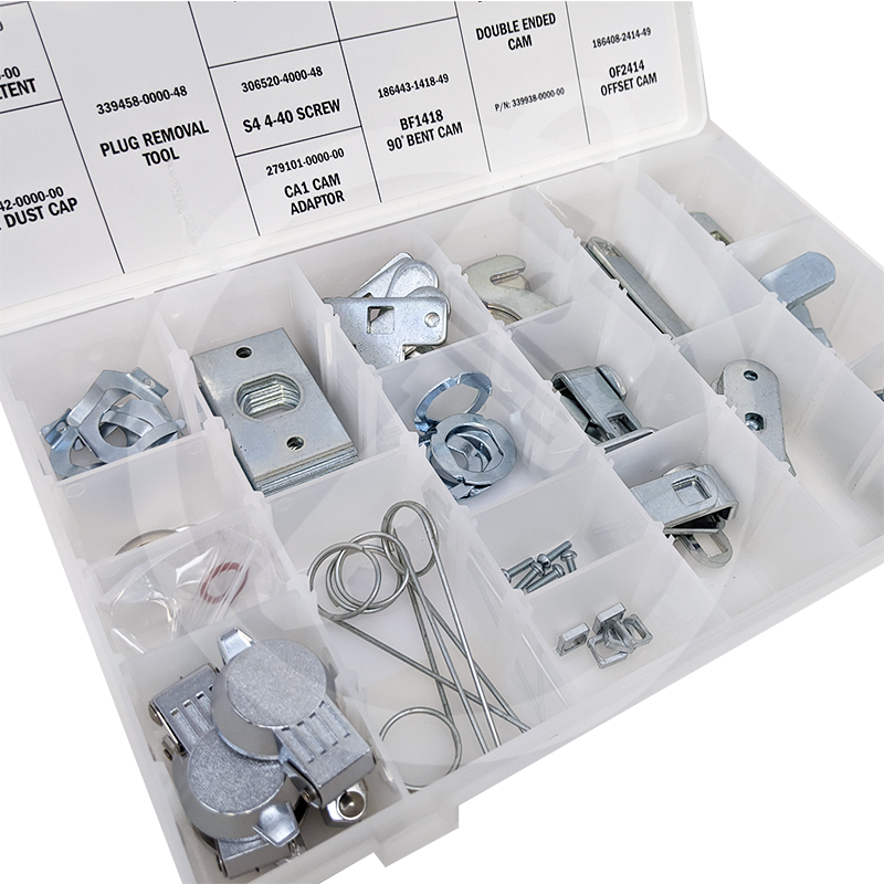 CompX Fort Cam Lock Cylinder Accessory Kit Camlock Kit Compx Security