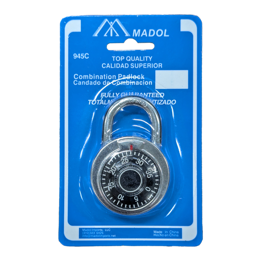 Combination Padlock Combination Padlock Gino