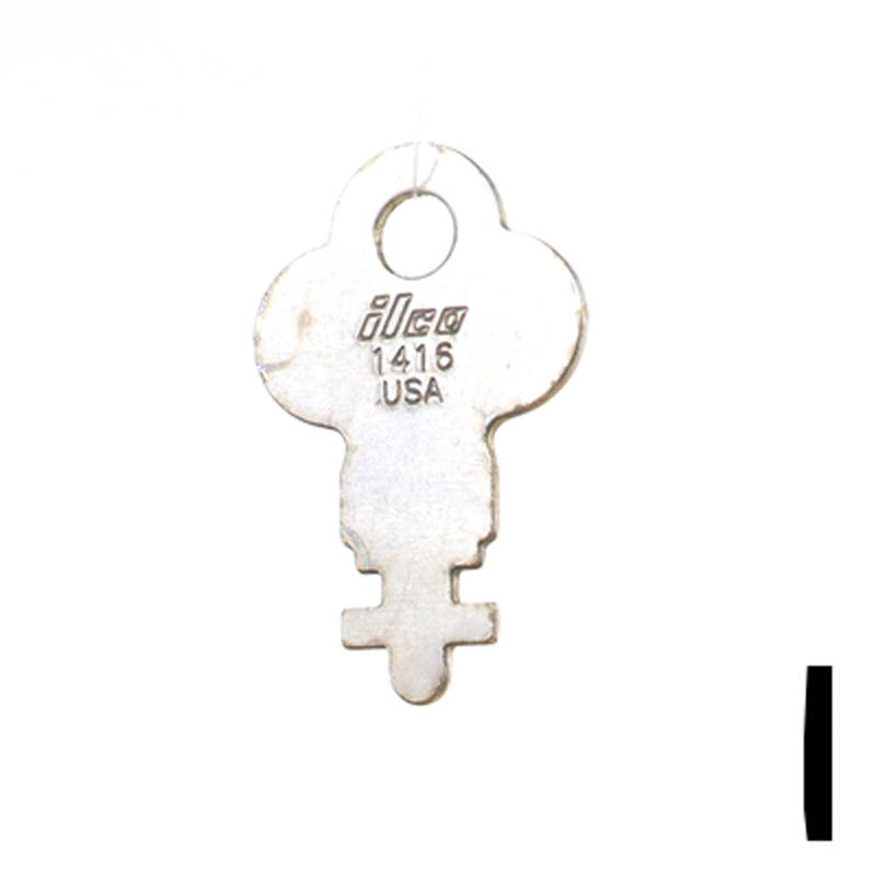 1416 For Utility & Paper Towel Dispersers Dispenser Key Ilco