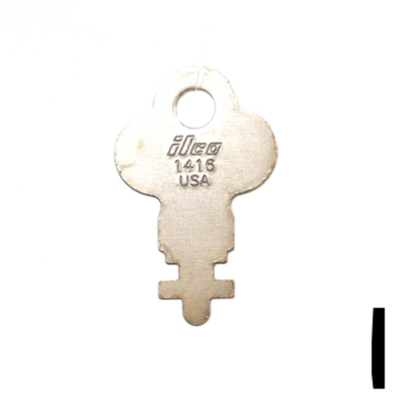 1416 For Utility & Paper Towel Dispersers Dispenser Key Ilco