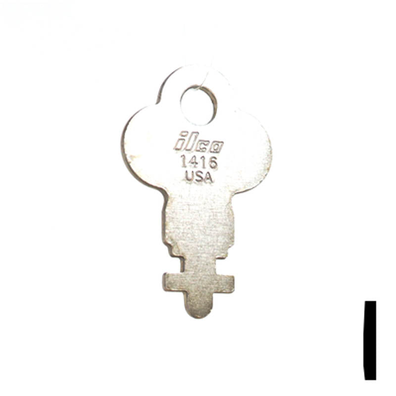 1416 For Utility & Paper Towel Dispersers Dispenser Key Ilco