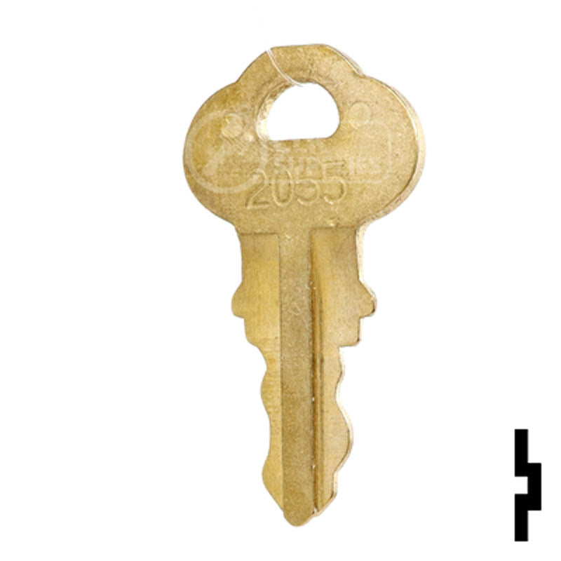 Precut Dispenser Key | Bradley 2055| BD973 Dispenser Key Framon
