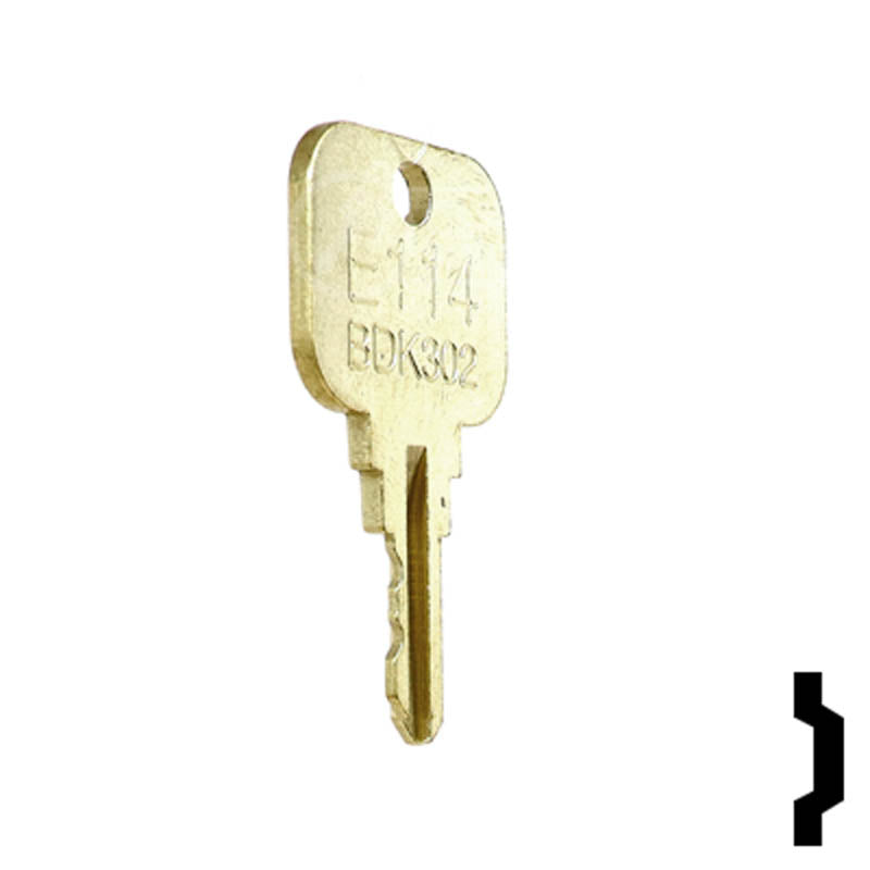 Precut Dispenser Key | Georgia Pacific, Jofel, American Specialties | BD302 Dispenser Key Framon