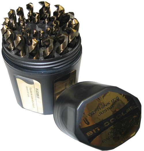 1/16 - 1/2 Cobalt Jobber Drill Bit Set, Shatter Proof Case, 29 Pieces (1/64 Increments) Drill Bit DRILL AMERICA