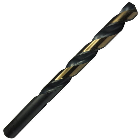 1/8" HSS Black & Gold KFD Split Point Jobber Length Drill Bit, Killer Force Drill Bit, KFD1/8 Drill Bit DRILL AMERICA