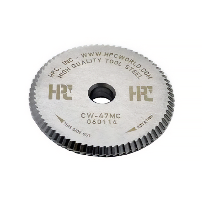 HPC Key Machine Cutter Wheel (CW-47MC) Edge Key Cutting Wheel Hudson-ESP-HPC