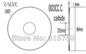 OEM Replacement for 0023CC Carbide Slot Cutter for Wenxing W202A, W100G Edge Key Cutting Wheel Raise