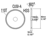 OEM Replacement for CU50A HSS Milling Cutter for Bravo III Edge Key Cutting Wheel KESA