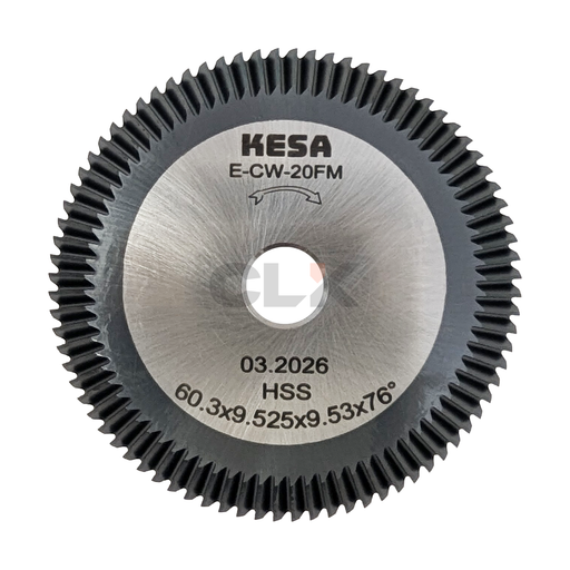 OEM Replacement for CW-20FM One-Step SARGENT HSS Cutter for 1200 Series Edge Key Cutting Wheel KESA
