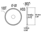 OEM Replacement for U01 HSS Milling Cutter for Ilco Edge Key Cutting Wheel KESA