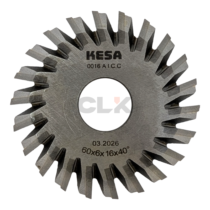 OEM Replacement for W0016A-ICC Inserted Welded Carbide Cutter for W288E Edge Key Cutting Wheel KESA