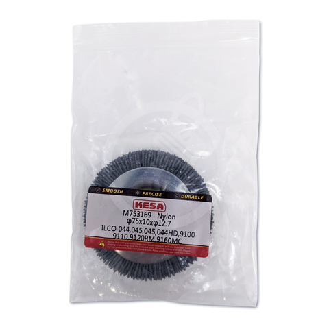 3" Nylon Wheel Brush For Key Machine Edge Key Machine Part KESA