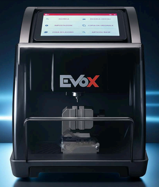 Ilco EVOX Compact Automotive Key Machine | Portable Electronic Cutter Edge & Laser Code Machine Ilco