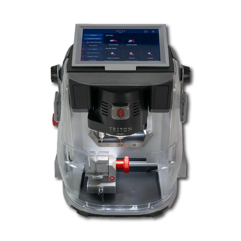 Triton PLUS Key Cutting Machine - Commercial Edition Edge & Laser Code Machine Triton