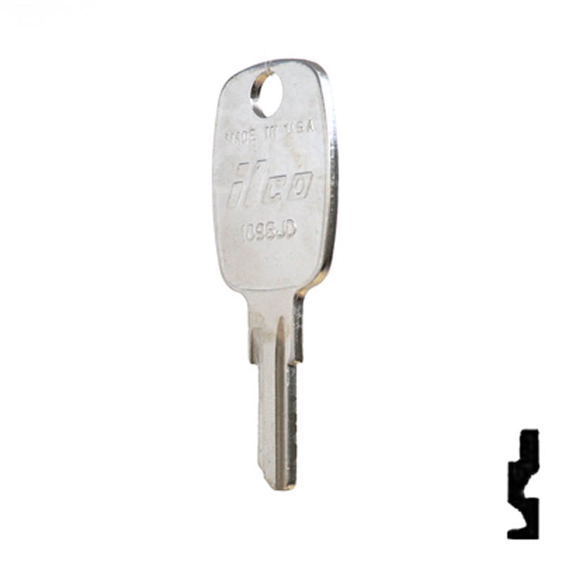 1098JD John Deere Key Equipment Key Ilco